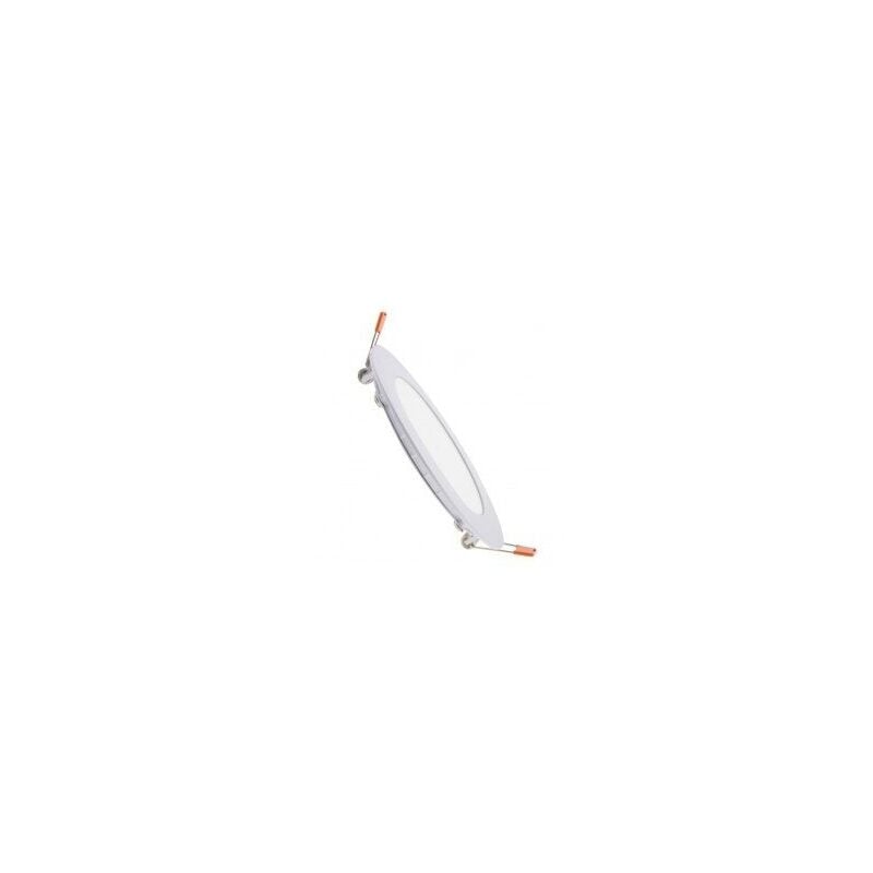 

Downlight LED 6W empotrar aro blanco redondo | Blanco Frio 6000K