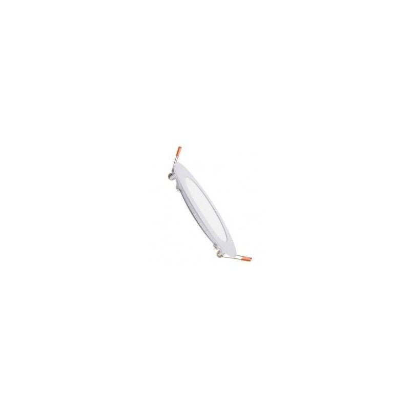

Downlight LED 6W empotrar aro blanco redondo | Blanco Cálido 3000K