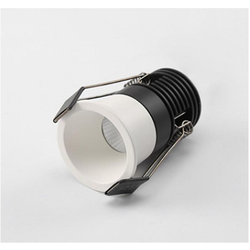 Image of Ledkia - Downlight led 7W Circolare Mini UGR11 Foro Ø55 mm Bianco Caldo 2700K Bianco