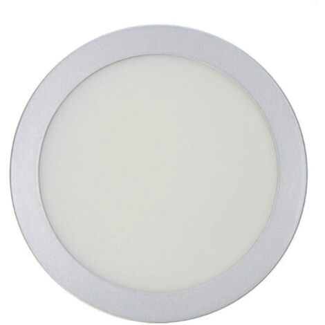 Downlight led anbau rund 20w 1500lm 4000k tageslicht chrom ø22,5x4cm edm