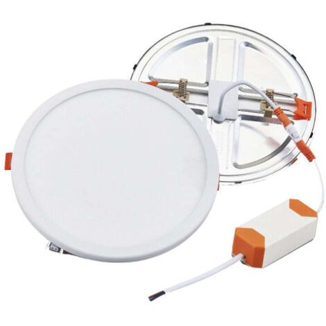 Downlight Led Circular Empotrable 15W 3000K Corte Ajustable 50mm a160mm Regulable