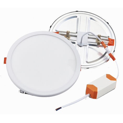 Downlight Led Circular Empotrable 20W 4000K Corte Ajustable 50mm a 210mm Regulable
