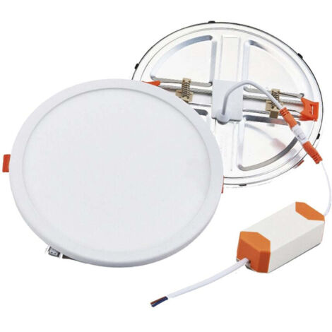 Downlight Led Circular Empotrable 6W 3000K Corte Ajustable 50mm a 90mm Regulable