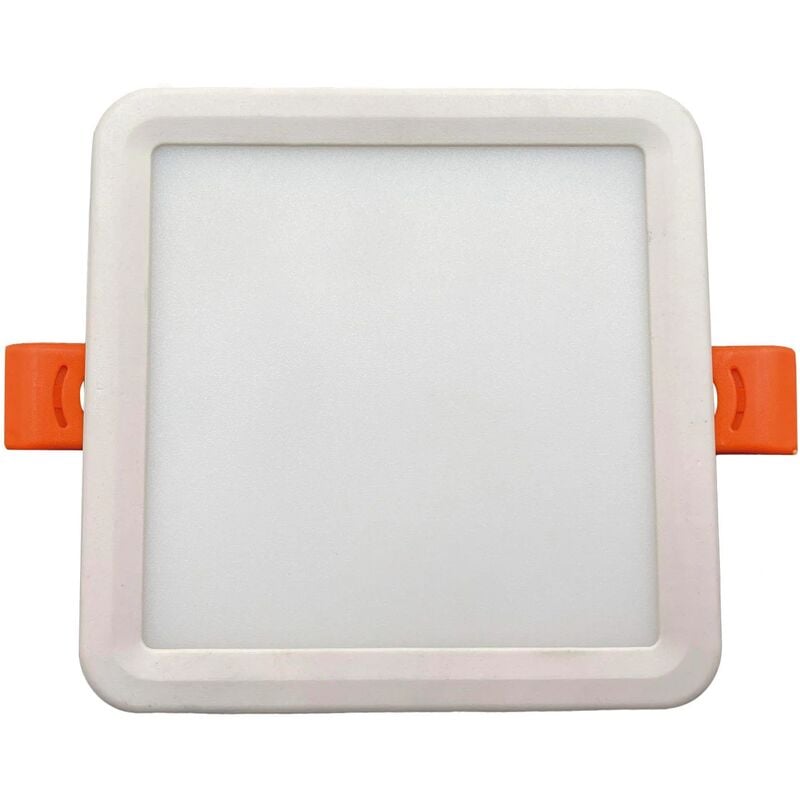 

DOWNLIGHT LED CUADRADO 6W 4000K PINZA REGULABLE - Lúzete