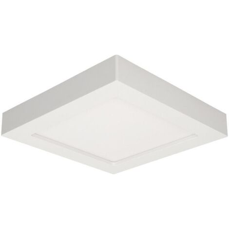 Downlight LED cuadrado de superficie LETI 18W 4000K