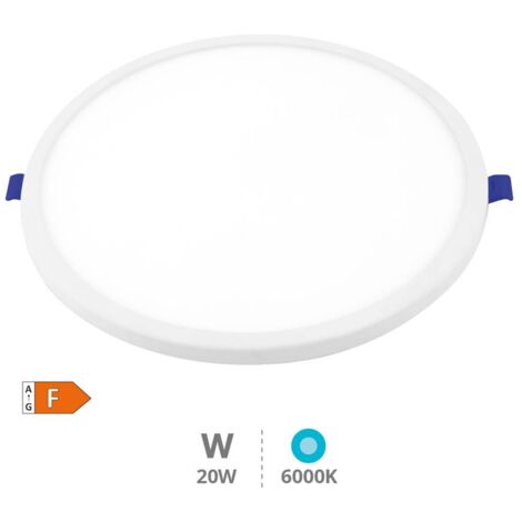 Downlight LED de empotramiento regulable 20W 1900lm 6000K Blanco GSC 0705335