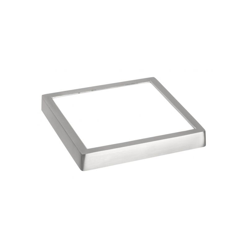 

Downlight niquel serie Amuleto 18W luz natural 17x17x2,5 - Niquel