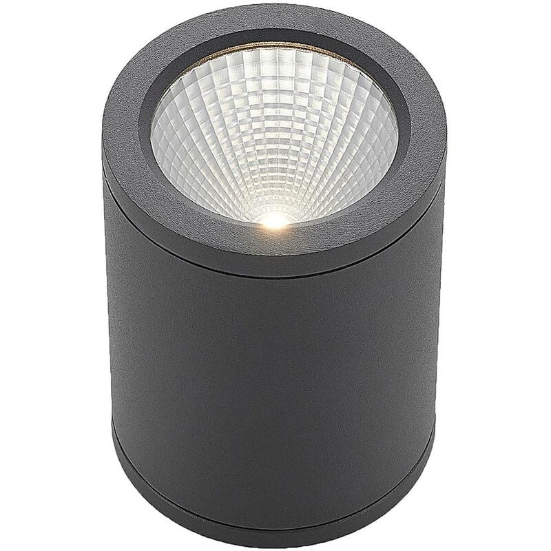 

Downlight LED Embla de aluminio IP54, gris oscuro