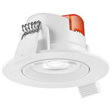 Downlight led empotrable orientable 6.5W 3000K ALLINR0094BC de Roblan