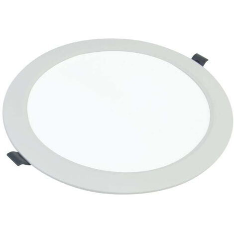 Downlight LED Empotrar 18W 6500K Redondo Corte 190-200mm