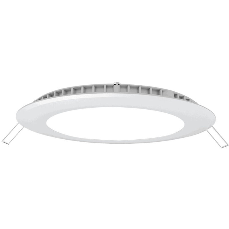 

V-tac - Downlight LED Extraplano circular blanco 8W 120° High Lumen Temperatura de color - 6400K Blanco frío