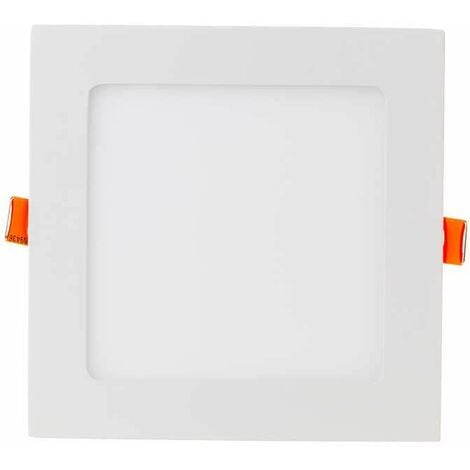 Downlight led extraplano cuadrado blanco 18W 120° PLUS