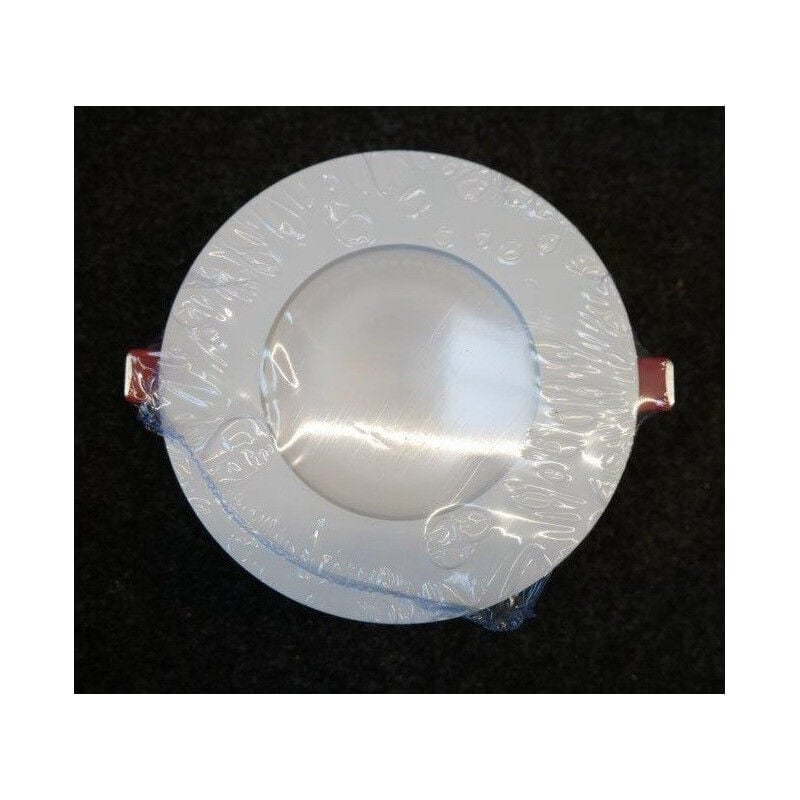 Spot encastre led 8W downlight rond blanc fixe ø 165x55mm 4000K 800lm 64° 230V non-dimmable IP44 Insaver 150 ho Topper Lumiance