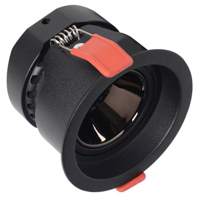 Ledbox - Downlight Led luk Bridgelux, 5-8-12W, ugr 11, cct, CRI92, noir,