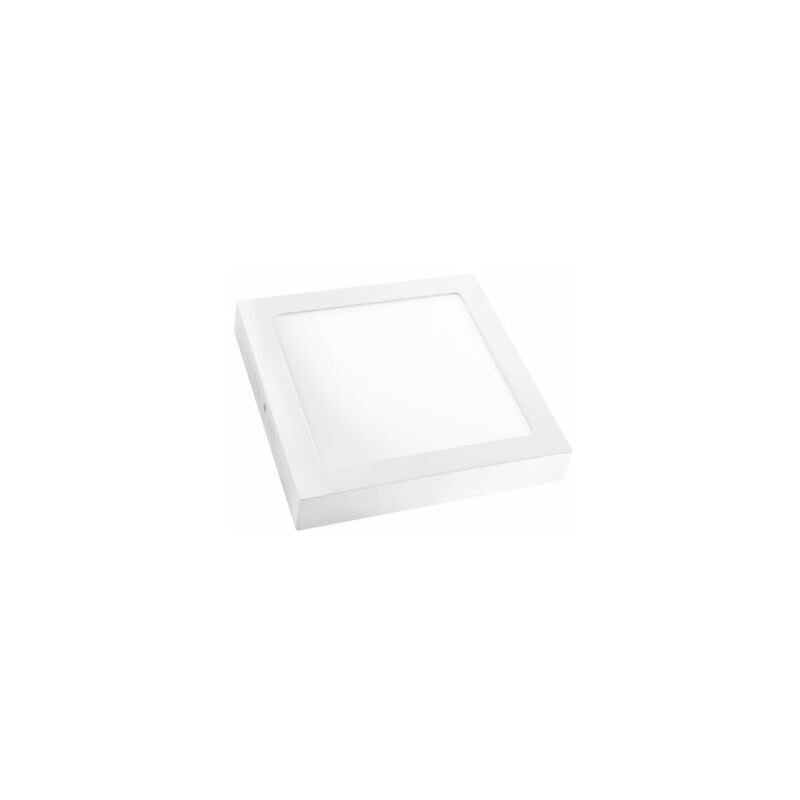 Image of Matel - Downlight led quadrato superficie bianca 18w chip samsung luce fredda