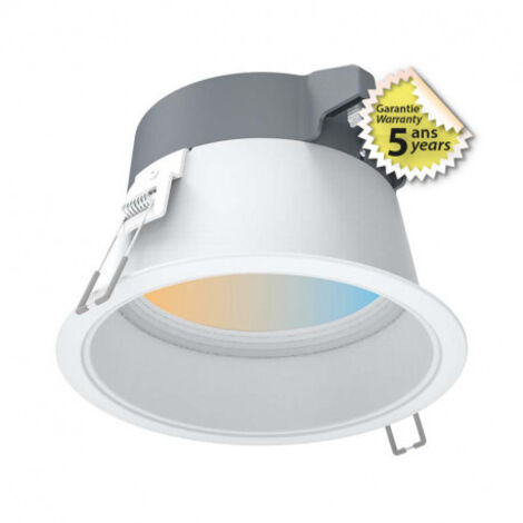 Downlight LED MIRA Basse Luminance - 20W CCT Miidex Lighting®  blanc - cct