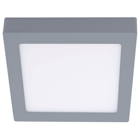DOWNLIGHT LED NOVO PLUS quadratische Oberfläche GRAU (6 W) CR 02 + 437-06-181