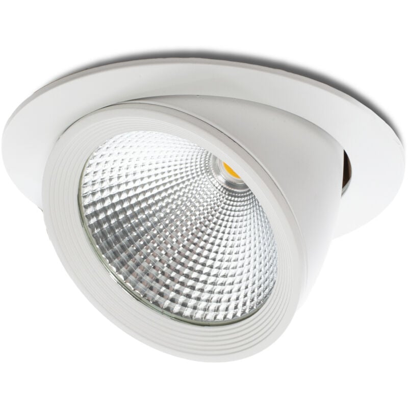 

Foco Downlight LED 40W 4000Lm 4200ºK Orientable UGR19 50.000H [JW-40W-G-W] | Blanco Cálido (JW-40W-G-W)