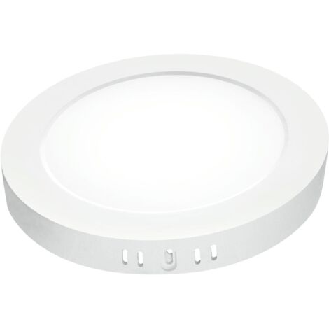 Downlight LED PC Superficie Redondo Blanco 24W Neutra Matel