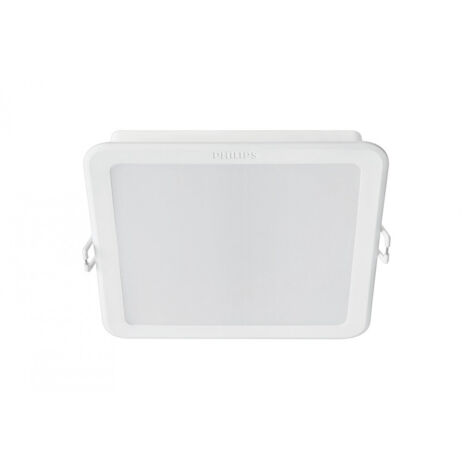 Downlight LED PHILIPS MESON Empotrable Cuadrado Blanco 13W 1300Lm
