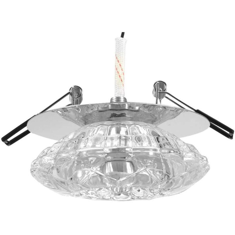 Downlight LED , Plafonnier Encastré 3W, Ouverture 5-8cm, Projecteur Décoratif LED Couloir Créatif (Blanc)