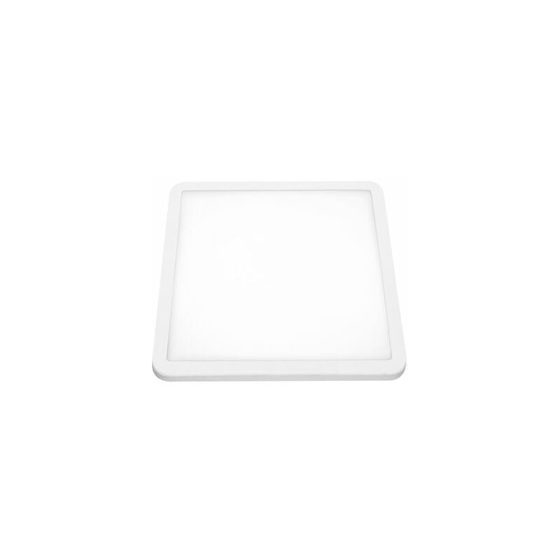 Image of Matel - Faretto led quadrato orientabile bianco opaco da 15w freddo