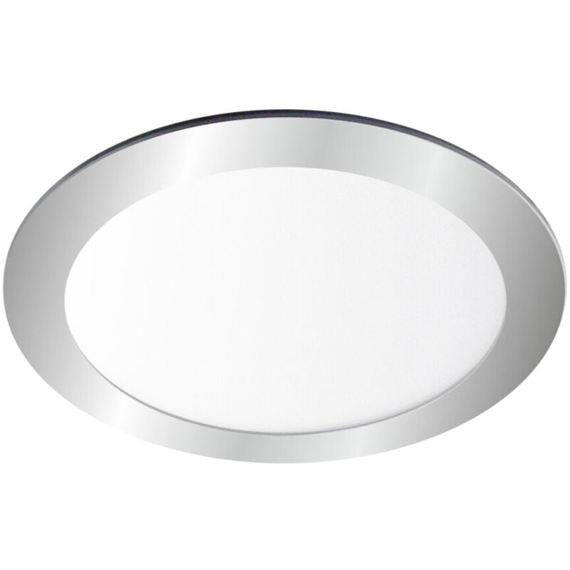 

Downlight Led redondo empotrable plata 6W 4000°K 121x19mm. ( 10795) - Ledesma
