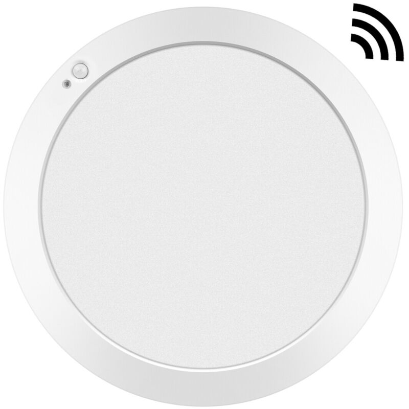 

Downlight Led redondo empotrable o superficie Monet con sensor 18W 4000°K 215x13mm. (ALG 67037)