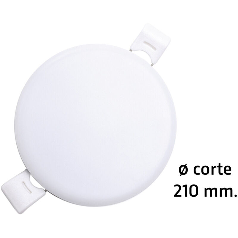 

Downlight Led redondo empotrable sin marco modelo Selene para sustitución directa 24W 3000°K øcorte: 210 mm. (ALG 67021)