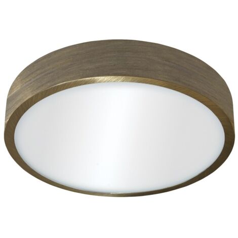 Downlight LED redondo "Kaju" (30W 4200K 2600lm) IP44 fabricado en aluminio color cuero
