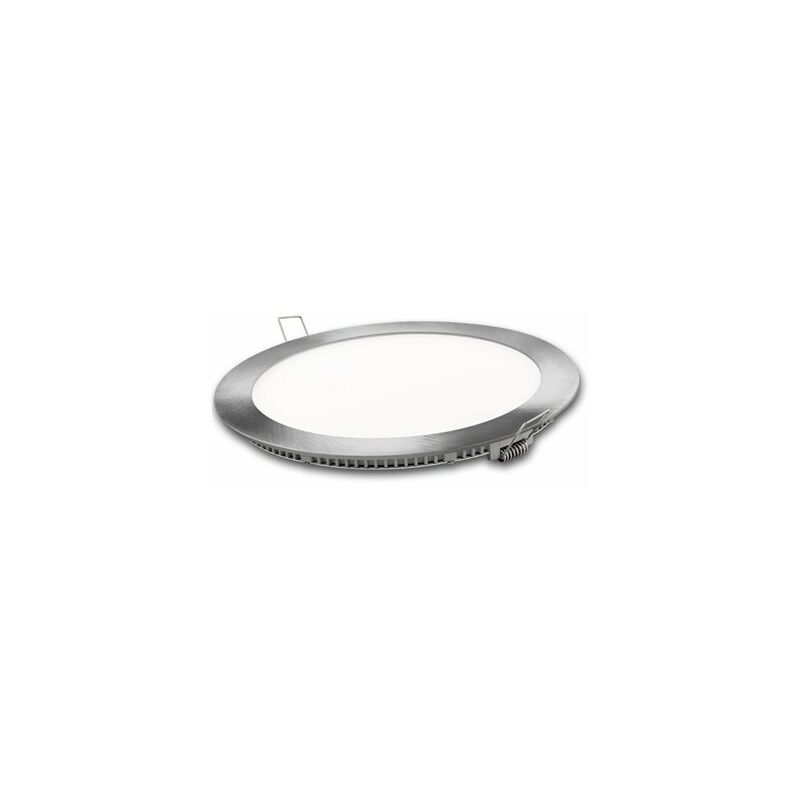 Alfa - Downlight led redondo plata matel 9w 6400K