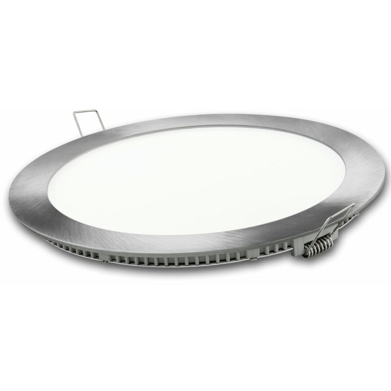 Downlight led Redondo Plata 9W Neutra Matel