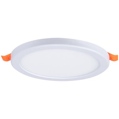 Downlight LED rond 8W - Diamètre de coupe ajustable : Ø 50-90mm - Blanc Froid