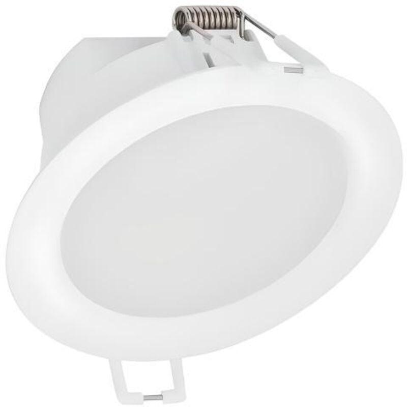 Downlight LED rond encastrable (24W 6500K 2400lm) IP44/IK03 Ø21,5x4,2cm coloris blanc