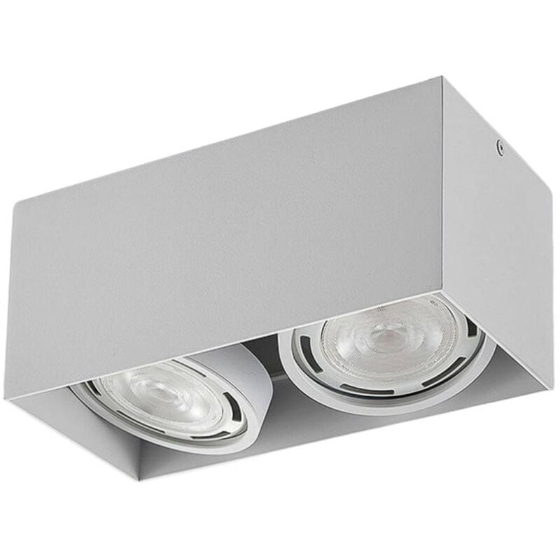 

Downlight LED Rosalie, atenuable, 2 luces, blanco