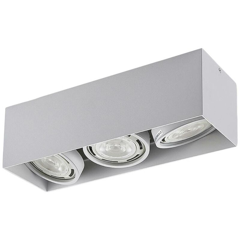 

Downlight LED Rosalie, atenuable, 3 luces, blanco