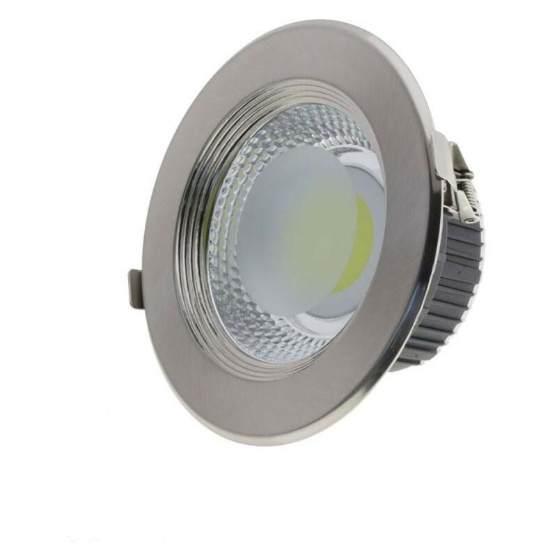 Downlight LED rotondo da 20W ∅188mm in acciaio inox - Day White 6000K