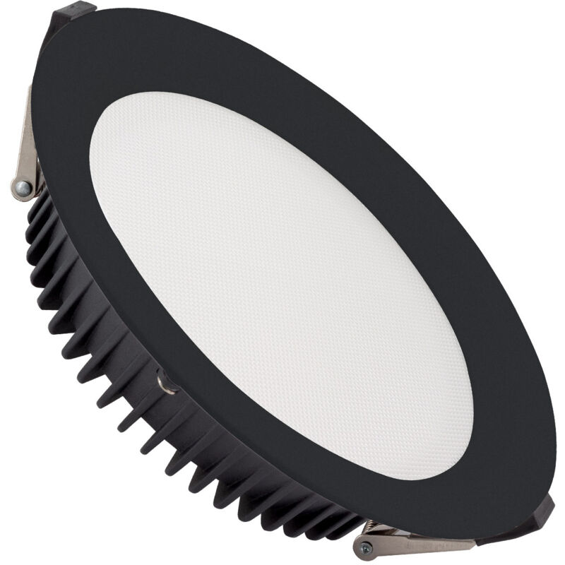

Downlight LED 24W New Aero Slim 130 lm/W (UGR17) LIFUD Negro Corte Ø 200 mm Regulable 1-10V . - Regulable 1-10V