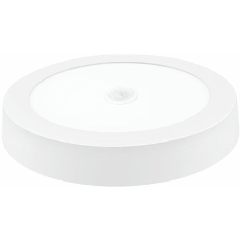 Downlight led sensor superficie redondo matel blanco 18w 6400K