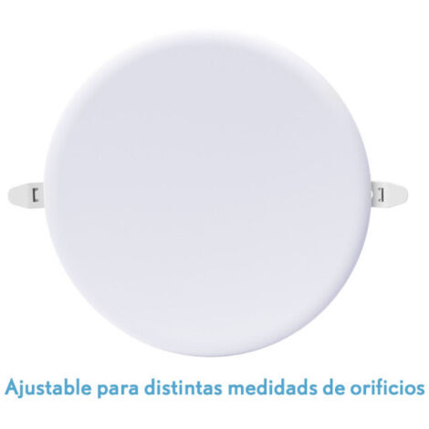 Downlight led smd migmatita 36w 6500k blanco 3600lm 2x22,7x22,7 cm corte ajustable (7-20,6)