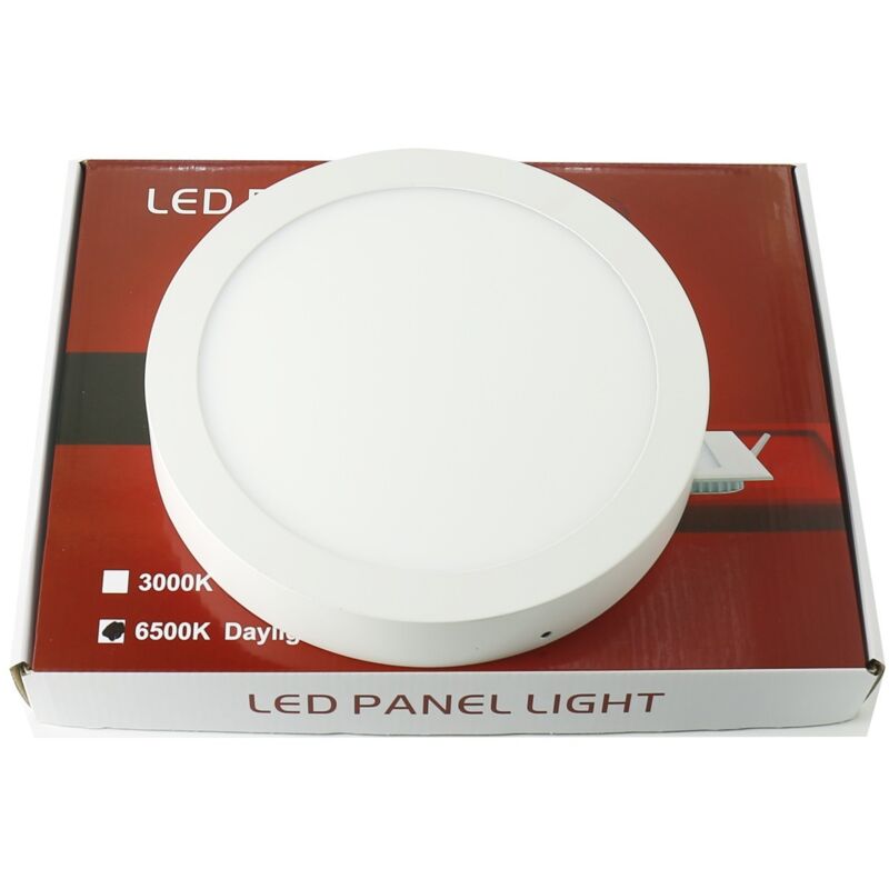

Downlight led superfice 12W redondo blanco 6000ºK medidas Ø173x37 mm - Jandei