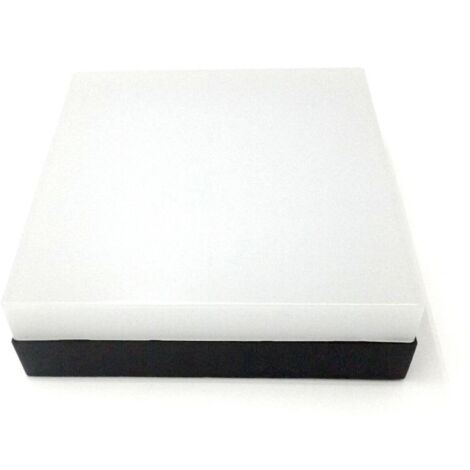 DOWNLIGHT LED SUPERFICIE CUADRADO 24W 6500K 120º 230V NEGRO