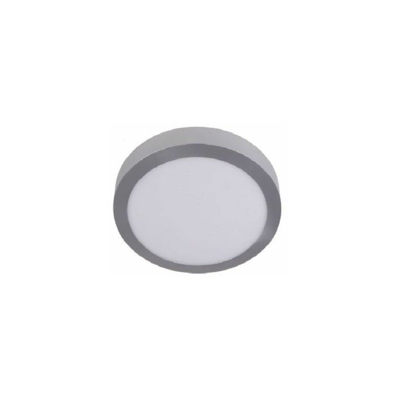 

Downlight led superficie redondo plata 12w 4000K Luz neutra