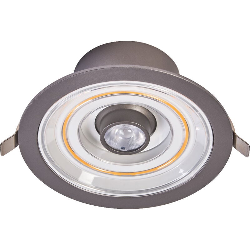 Downlight Ledvance decor fil dl halo, argent, 7W, 620lm