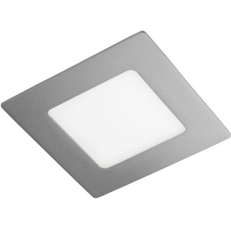 Downlight Novo Plus Led Cuadrado Gris 6W 3CCT 445Lm