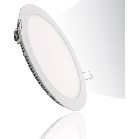 Downlight panel redondo Luz Neutra    24W