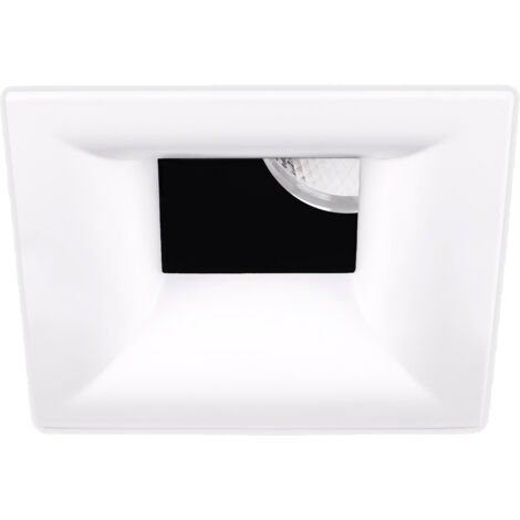 Downlight Play Cuadrado Ajustable 14.3W Blanco Cálido 2700K CRI 92 33.8º Iluminación LED de Alta Eficiencia Energética
