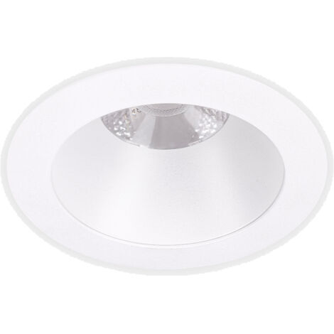 Downlight Play Deco Symmetrical Round Fixed 19.8W Blanco Cálido 3000K CRI 92, Iluminación Interior