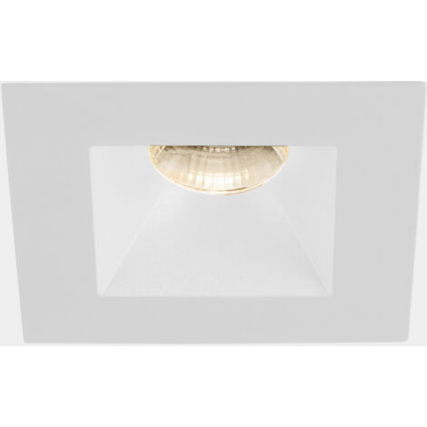 Downlight Play Deco Symmetrical Square Fixed 11.9W Blanco Cálido 3000K CRI 92, Iluminación Interior