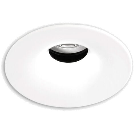 LEDS-C4 Downlight Play Mini Redondo Fijo 3.2W Blanco Cálido 3000K CRI 80 45º Iluminación LED Compacta para Espacios Pequeños